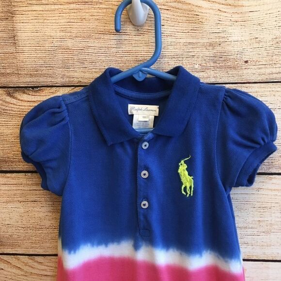 RALPH LAUREN INFANTS TIE DYE DRESS‎ - Picture 2 of 6